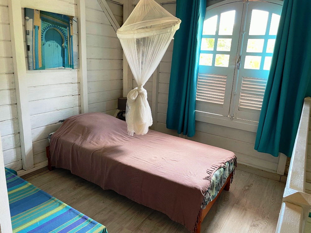 Lit en mezzanine
Location vacances Shamballa Sainte Anne Martinique