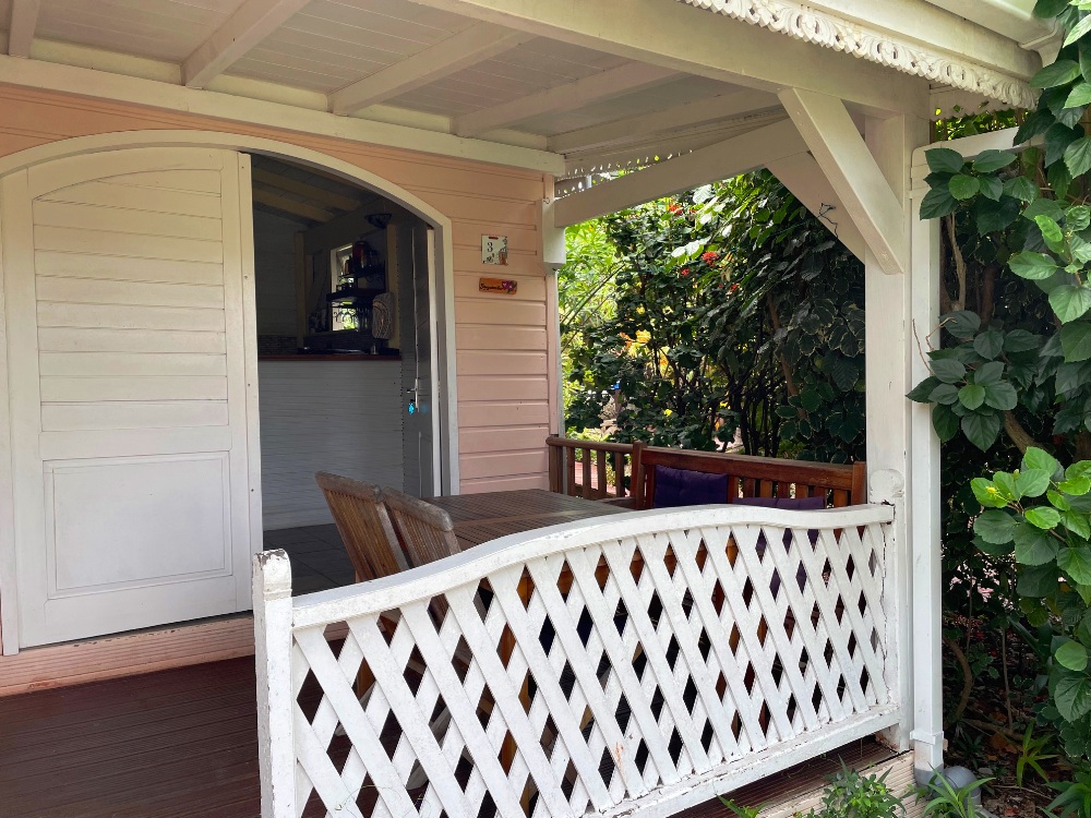 Terrasse privative
Location vacances Shamballa Sainte Anne Martinique